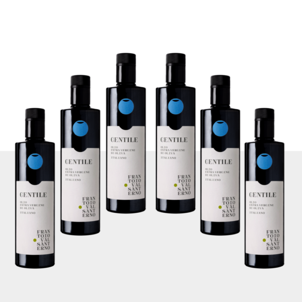 GENTILE OLIO EVO - BOX 6 BOTTIGLIE 500ML